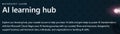 Microsoft Learn AI Hub logo image
